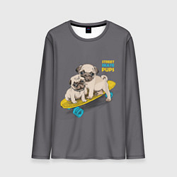 Лонгслив мужской Street Skate Pups, цвет: 3D-принт