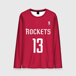 Лонгслив мужской Rockets: Houston 13, цвет: 3D-принт
