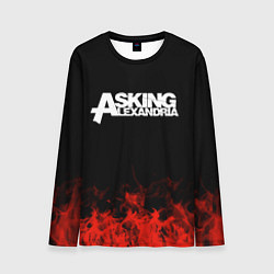 Мужской лонгслив Asking Alexandria: Flame