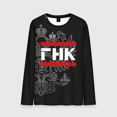 Мужской лонгслив ГНК: герб РФ / 3D-принт – фото 1