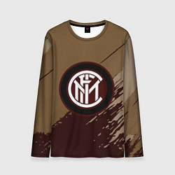 Мужской лонгслив FC Inter: Abstract style