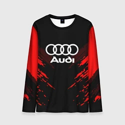 Лонгслив мужской Audi: Red Anger, цвет: 3D-принт