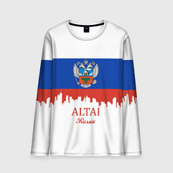 Лонгслив мужской Altai: Russia, цвет: 3D-принт