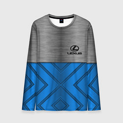 Мужской лонгслив Lexus: Blue Metallic