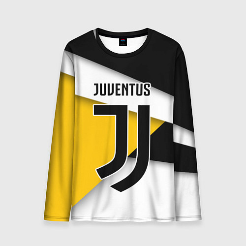Мужской лонгслив FC Juventus / 3D-принт – фото 1