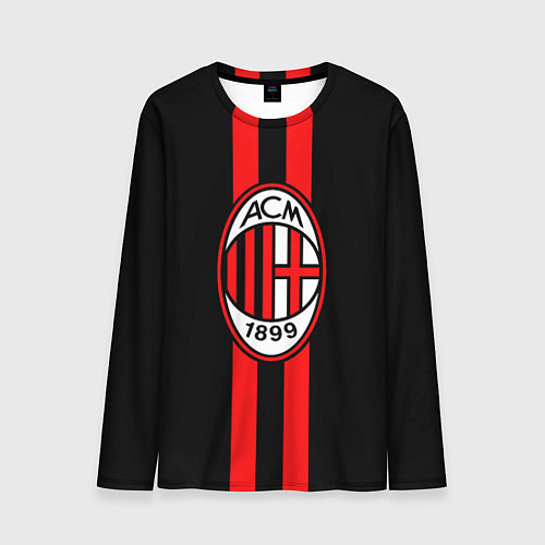 Мужской лонгслив AC Milan 1899 / 3D-принт – фото 1