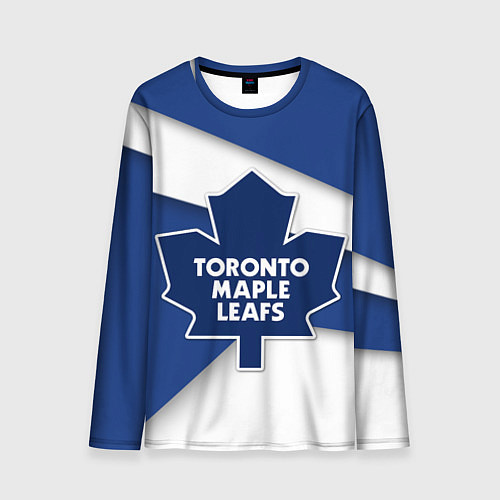 Мужской лонгслив Toronto Maple Leafs / 3D-принт – фото 1