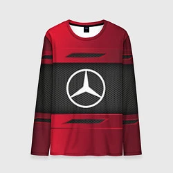 Лонгслив мужской Mercedes Benz Sport, цвет: 3D-принт