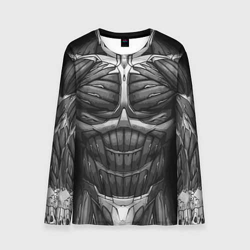 Мужской лонгслив Экзоскелет / 3D-принт – фото 1