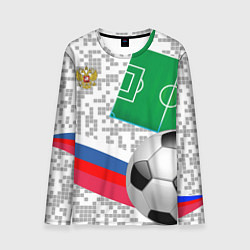 Мужской лонгслив Русский футбол
