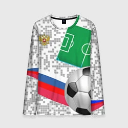 Мужской лонгслив Русский футбол