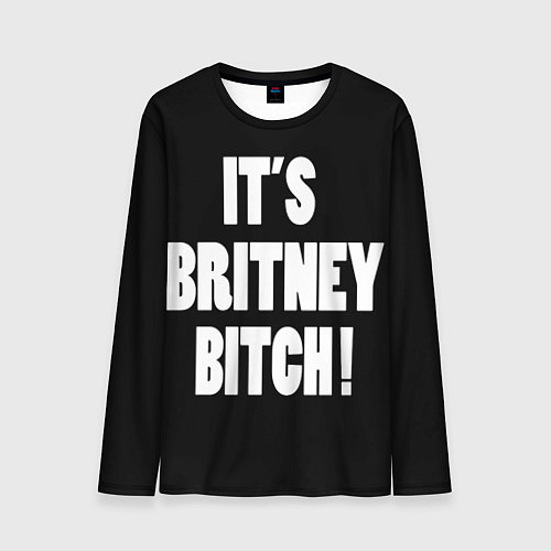 Мужской лонгслив It's Britney Bitch / 3D-принт – фото 1