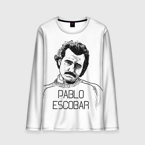 Мужской лонгслив Pablo Escobar / 3D-принт – фото 1