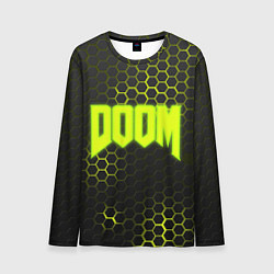 Мужской лонгслив DOOM: Acid Green