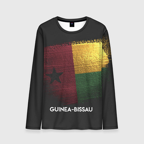 Мужской лонгслив Guinea-Bissau Style / 3D-принт – фото 1