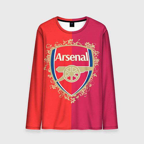 Мужской лонгслив FC Arsenal - emblem / 3D-принт – фото 1