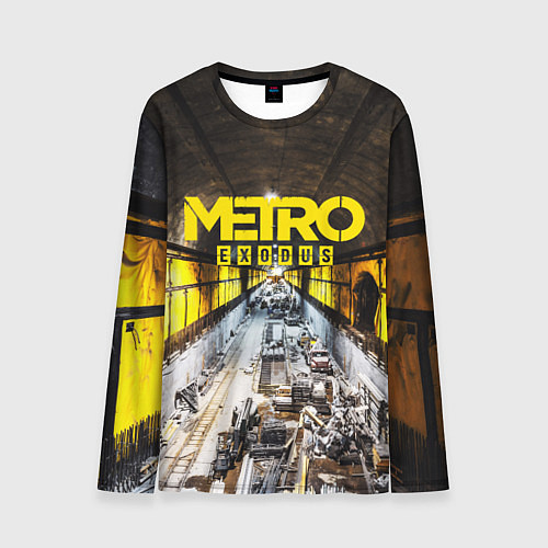 Мужской лонгслив METRO EXODUS EXCLUSIVE / 3D-принт – фото 1