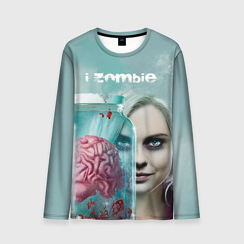 Мужской лонгслив I-ZOMBIE large / 3D-принт – фото 1
