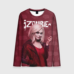 Лонгслив мужской I-ZOMBIE, цвет: 3D-принт