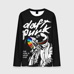 Лонгслив мужской Daft Punk: Our work is never over, цвет: 3D-принт