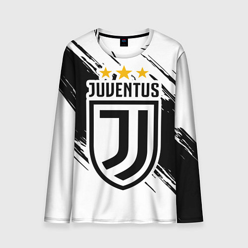 Мужской лонгслив Juventus: 3 Stars / 3D-принт – фото 1