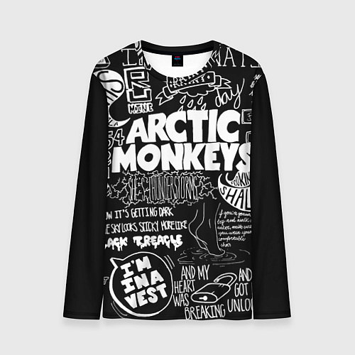 Мужской лонгслив Arctic Monkeys: I'm in a Vest / 3D-принт – фото 1