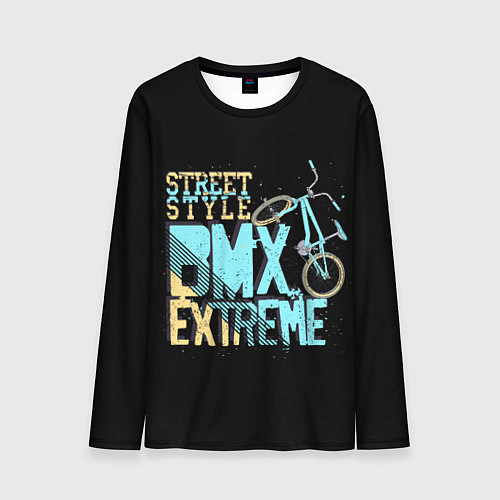 Мужской лонгслив BMX Extreme / 3D-принт – фото 1