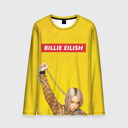 Лонгслив мужской Billie Eilish, цвет: 3D-принт