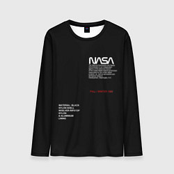 Мужской лонгслив NASA