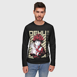 Лонгслив мужской Deku - My Hero Academia, цвет: 3D-принт — фото 2