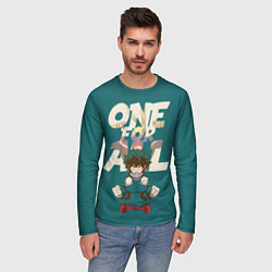 Лонгслив мужской Моя геройская академия, цвет: 3D-принт — фото 2