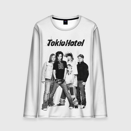 Мужской лонгслив Tokio Hotel pop rock band / 3D-принт – фото 1