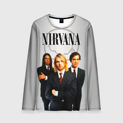 Мужской лонгслив Nirvana