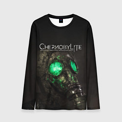 Мужской лонгслив CHERNOBYLITE ПРОТИВОГАЗ