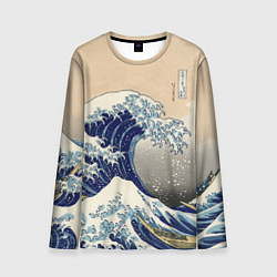 Мужской лонгслив Kanagawa Wave Art