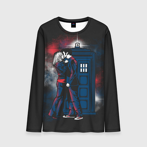 Мужской лонгслив Doctor Who / 3D-принт – фото 1