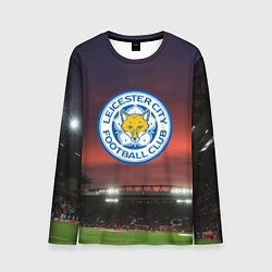 Лонгслив мужской FC Leicester City, цвет: 3D-принт