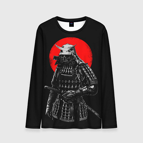 Мужской лонгслив Самурай / 3D-принт – фото 1