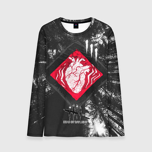 Мужской лонгслив DBD - beating heart / 3D-принт – фото 1