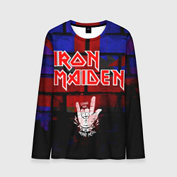 Лонгслив мужской Iron Maiden, цвет: 3D-принт