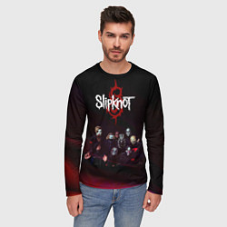 Лонгслив мужской Slipknot, цвет: 3D-принт — фото 2