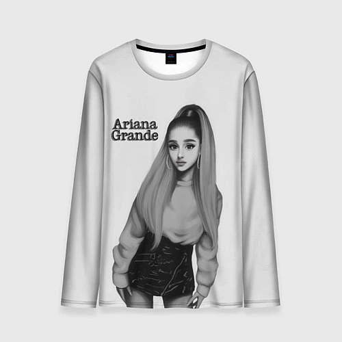 Мужской лонгслив Ariana Grande Ариана Гранде / 3D-принт – фото 1