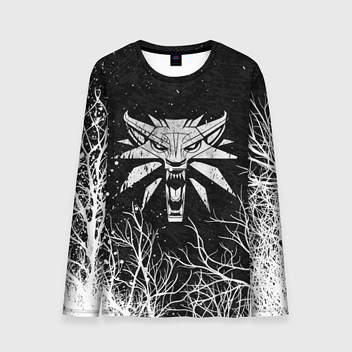 Мужской лонгслив ВЕДЬМАК / 3D-принт – фото 1