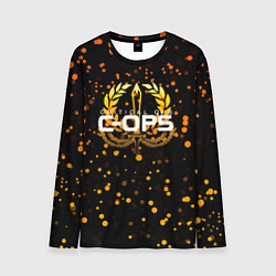 Лонгслив мужской CRITICAL OPS C-OPS, цвет: 3D-принт