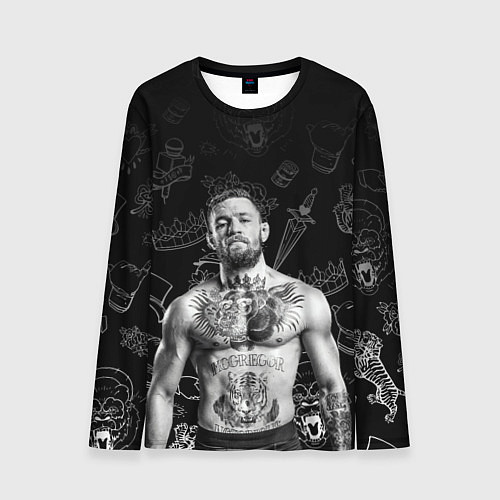 Мужской лонгслив CONOR McGREGOR / 3D-принт – фото 1