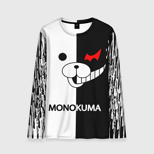 Мужской лонгслив MONOKUMA / 3D-принт – фото 1