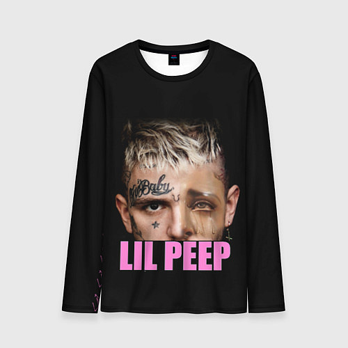 Мужской лонгслив Lil Peep / 3D-принт – фото 1