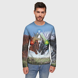 Лонгслив мужской Ark Survival Evolved, цвет: 3D-принт — фото 2