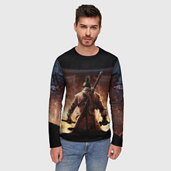 Лонгслив мужской Sekiro shadows die twice, цвет: 3D-принт — фото 2