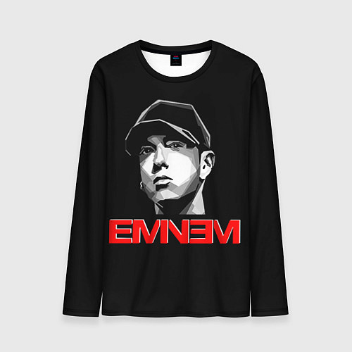 Мужской лонгслив Eminem / 3D-принт – фото 1